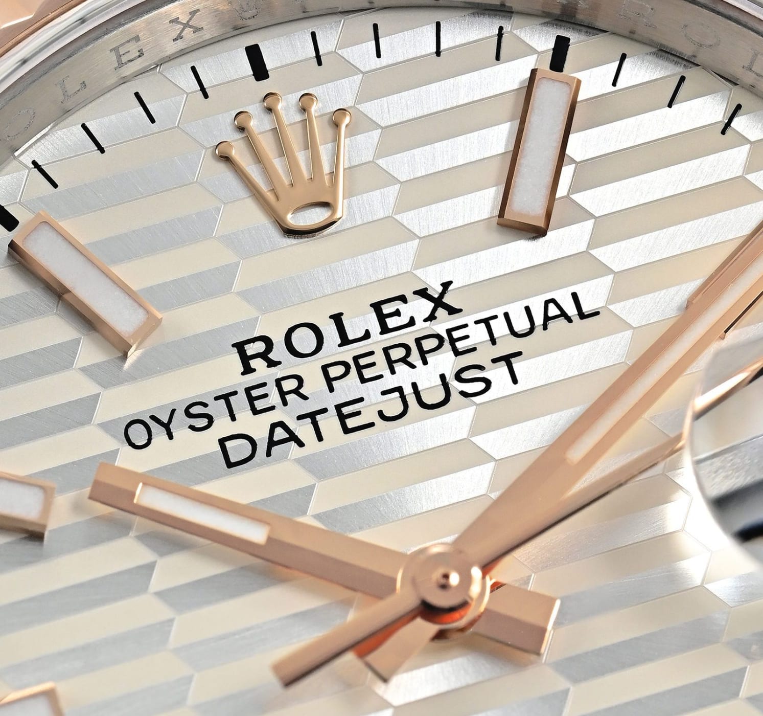 Rolex Datejust Dual Tone Bracelet Everose Rolesor Silver Dial Watch 126231 thumbnail 4