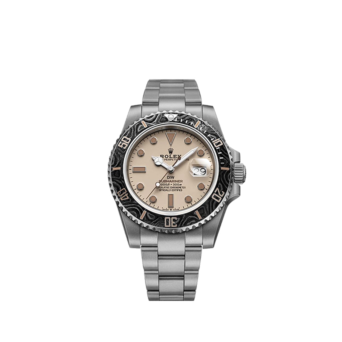 Rolex DiW Submariner Dune Limited Edition Stainless Steel Watch 126610LN