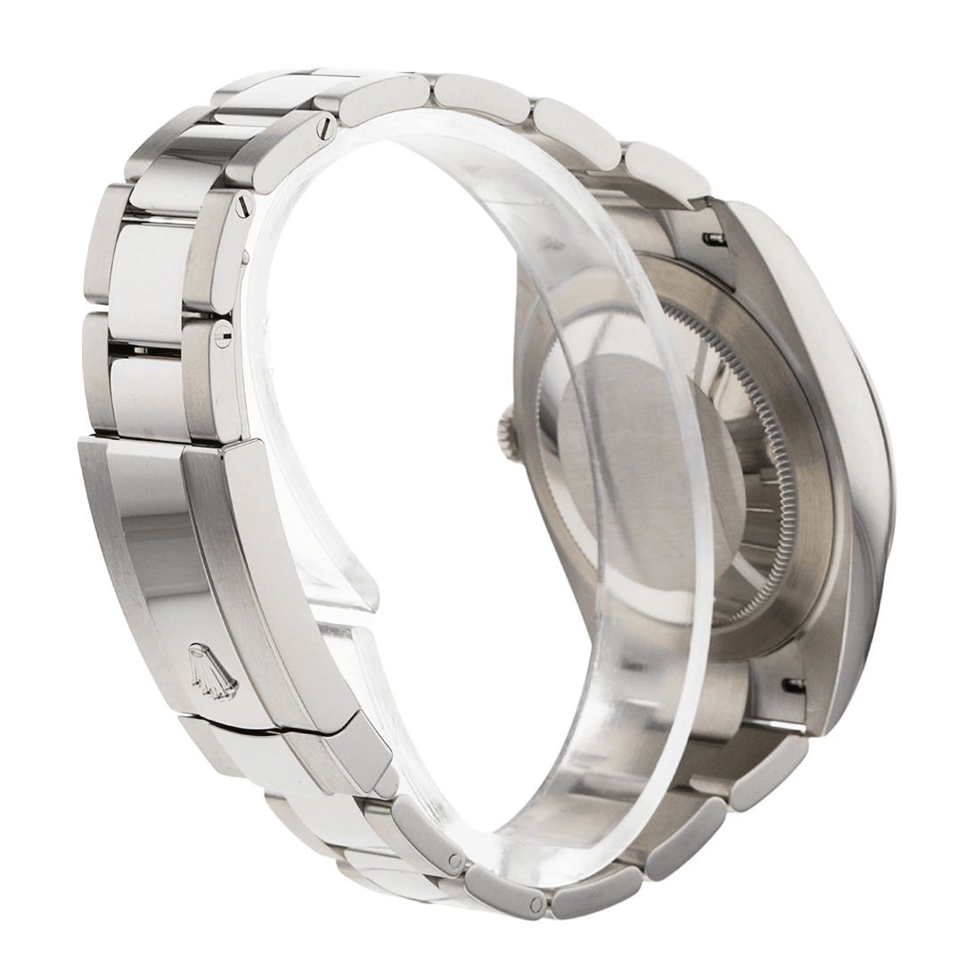 Rolex Datejust Dark Rhodium Oystersteel Domed Steel Bezel Oyster Bracelet Automatic Watch 126300 thumbnail 2