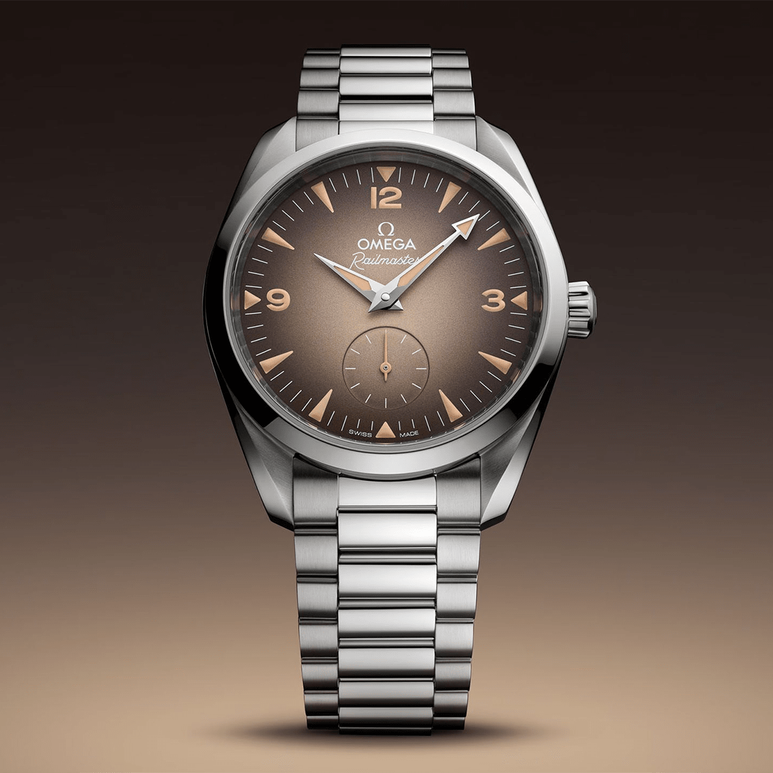 Omega Seamaster Railmaster Stainless Steel Mens Watch 235.10.38.20.13.001 thumbnail 8