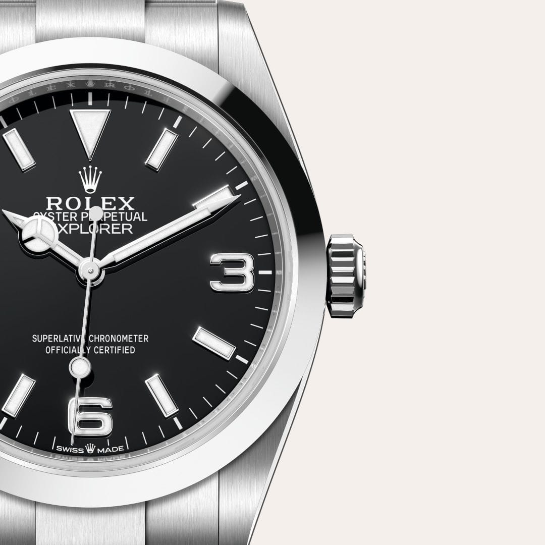 Rolex Explorer Oystersteel Black Dial Automatic Mens Watch M224270-0001 thumbnail 5