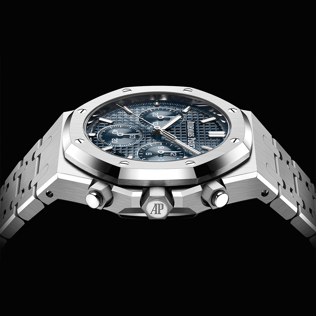 Audemars Piguet Royal Oak Chronograph 26240 Blue Dial, Stainless Steel, 26240ST.OO.1320ST.05 thumbnail 3