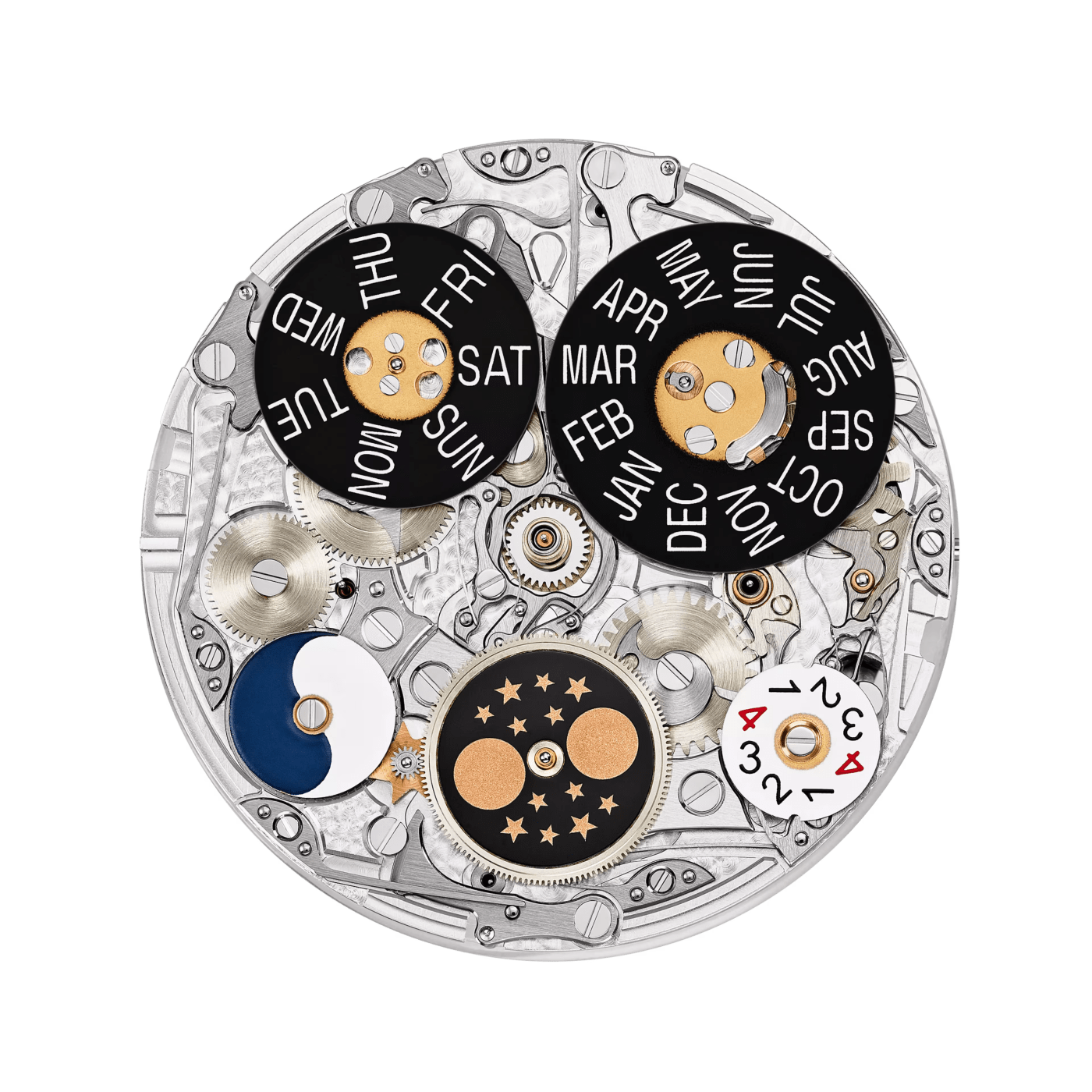 Patek Philippe Grand Complications Chronograph Perpetual Calendar 18kt Rose Gold Black Dial Watch 5270/1R-001 thumbnail 7