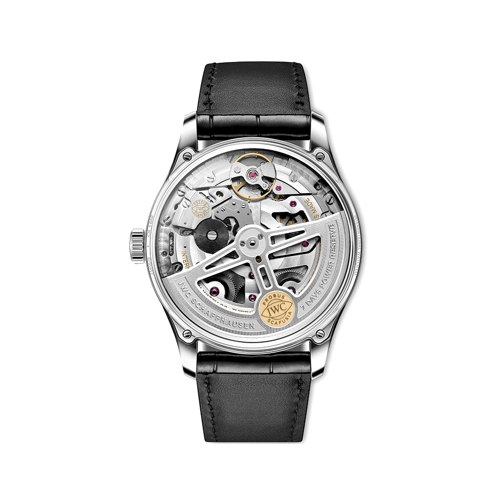 IWC Schaffhausen Portugieser Automatic 42 Gold Dial Watch IW501705 thumbnail 2