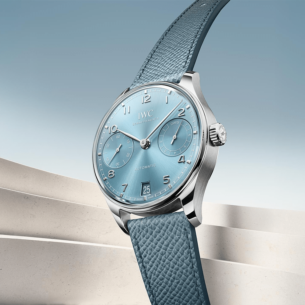 IWC Portugieser Automatic 42 Blue Dial Watch for Mens IW501708 thumbnail 5