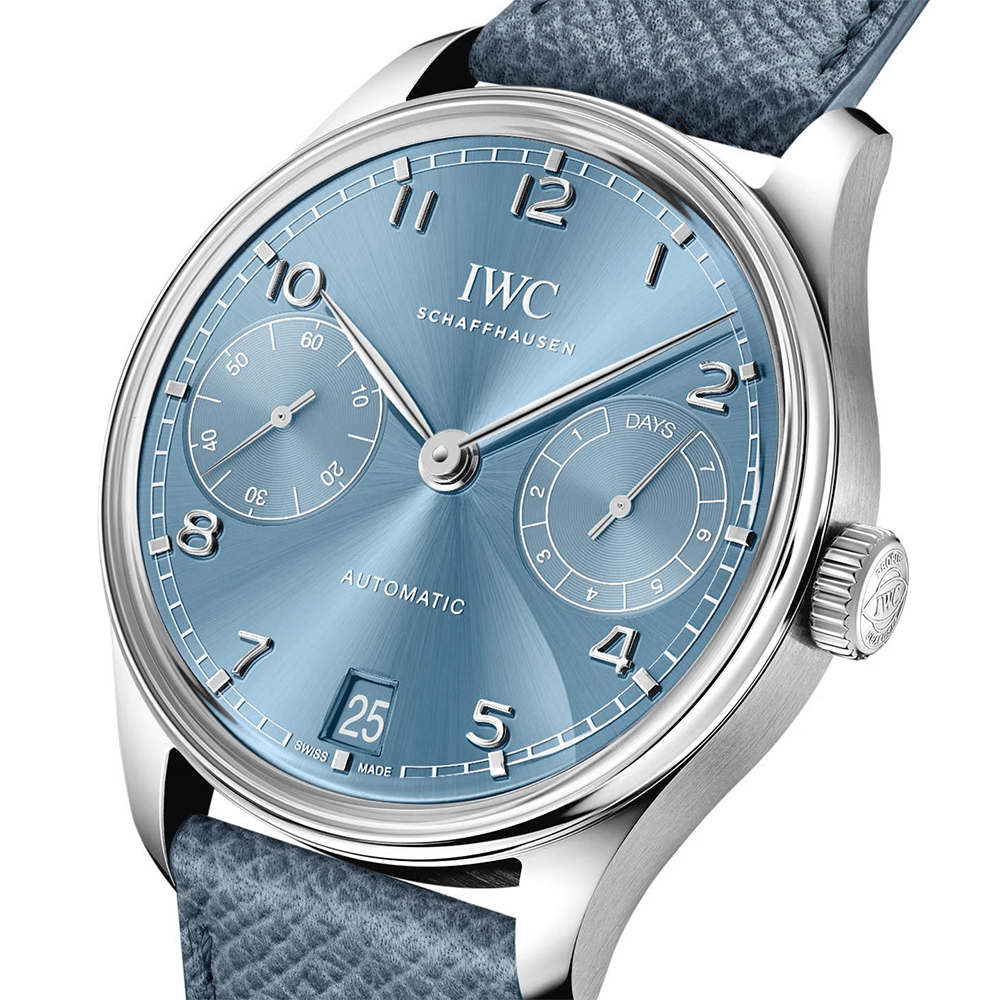 IWC Portugieser Automatic 42 Blue Dial Watch for Mens IW501708 thumbnail 4