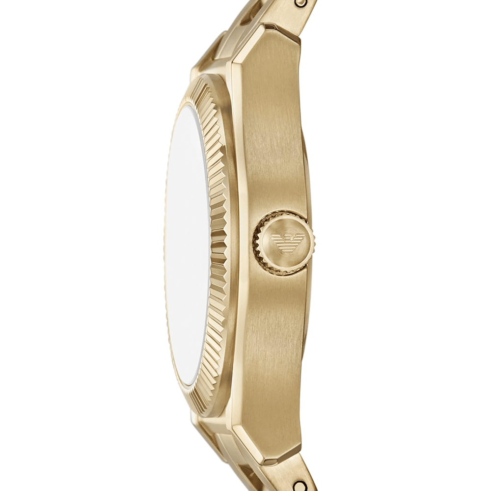 Women Quartz Mother Of Pearl Dial Analog Stainless Steel Watch AR11657 thumbnail 4