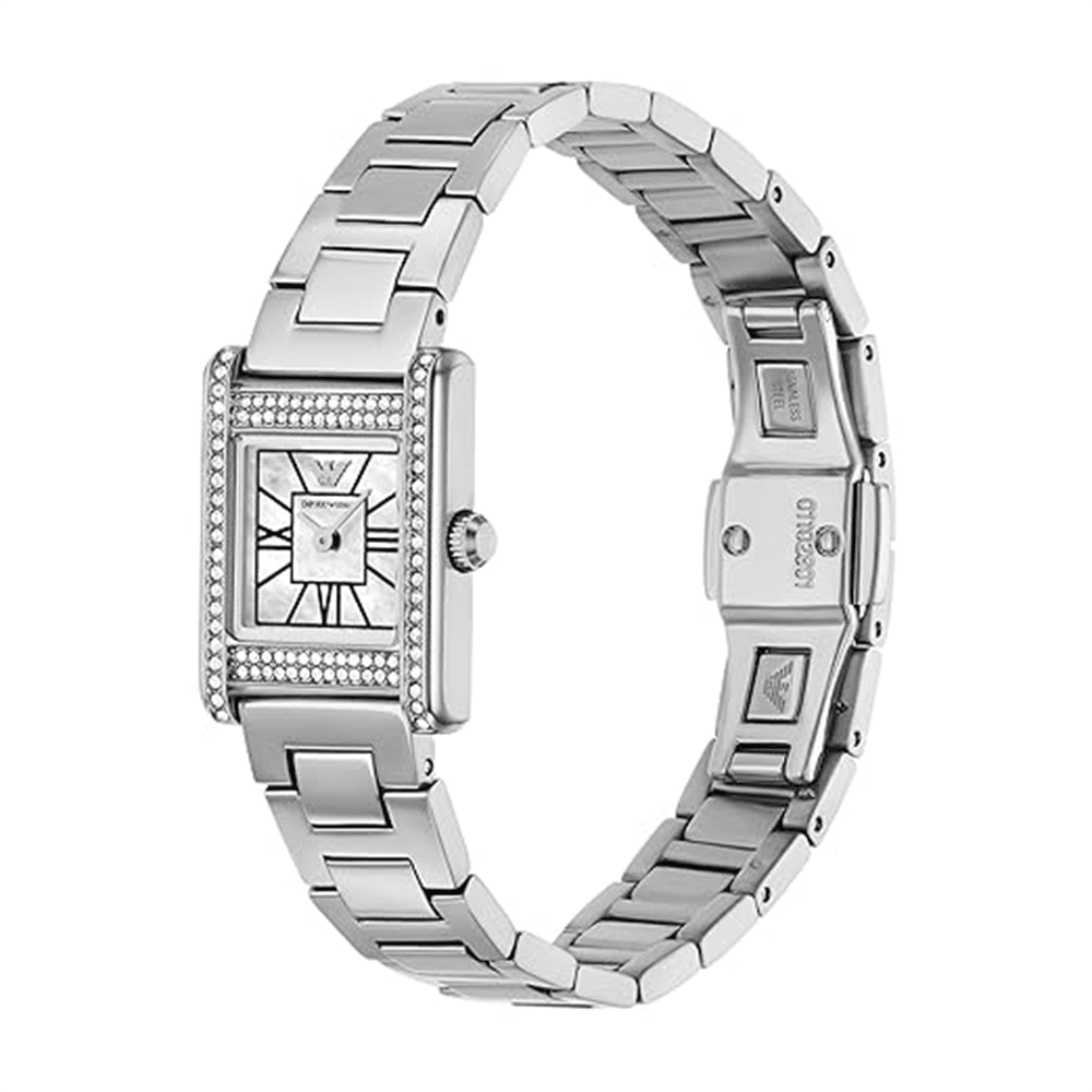 Emporio Armani Silver Quartz Stainless Steel Watch AR11662 thumbnail 3