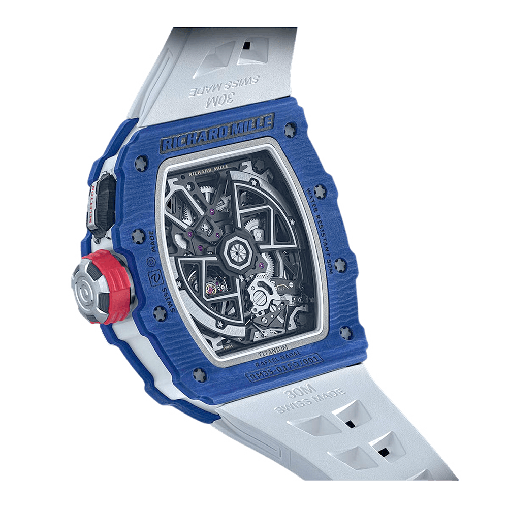 Richard Mille RM35-03 Automatic Winding Rafael Nadal Blue Bezel Watch thumbnail 3