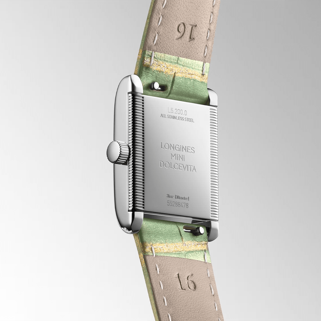 Longines Mini DolceVita Mint Green Women Watch L5.200.0.05.2 thumbnail 4
