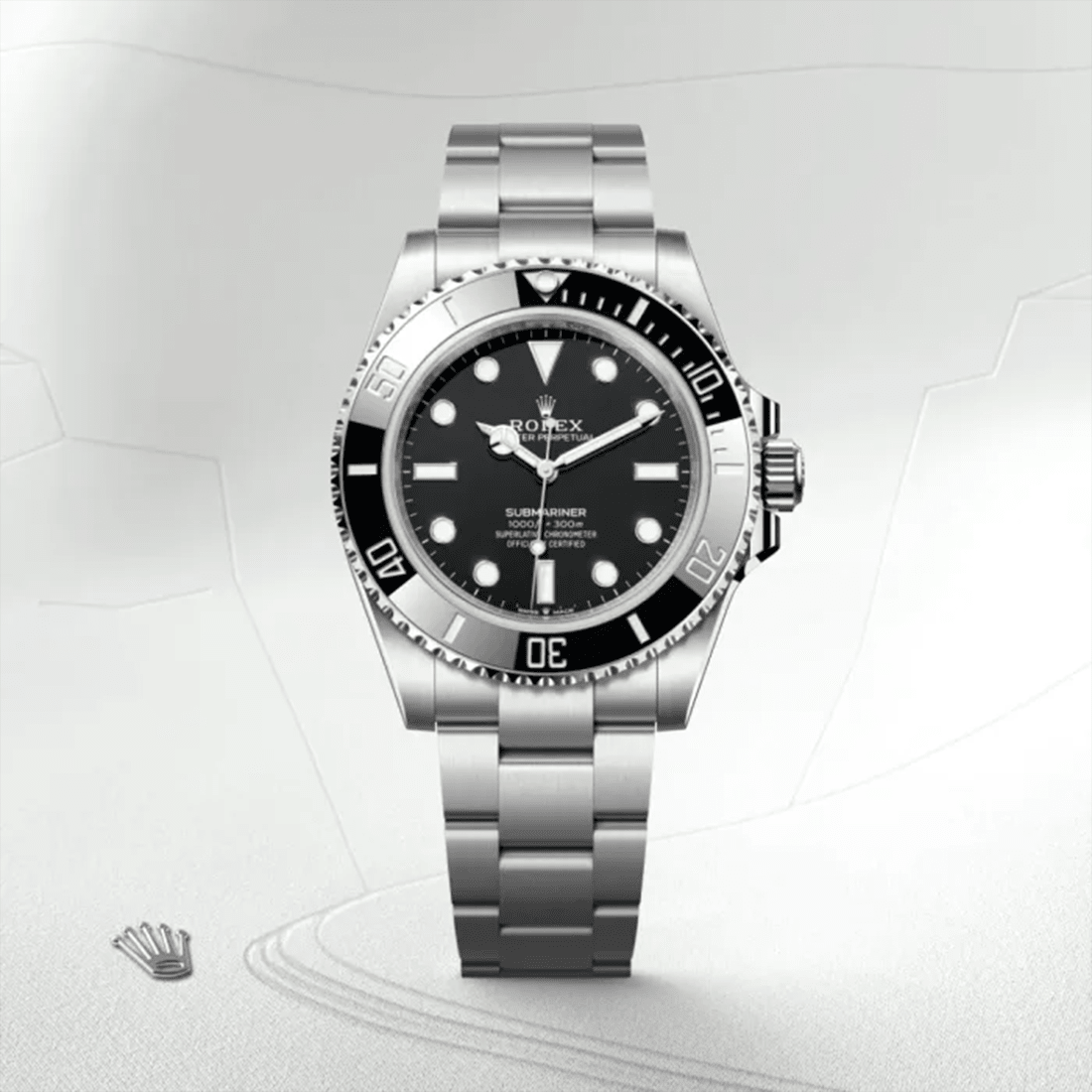 Rolex Submariner Oyster, 41 mm, Oystersteel Black Dial Watch M124060-0001 thumbnail 4
