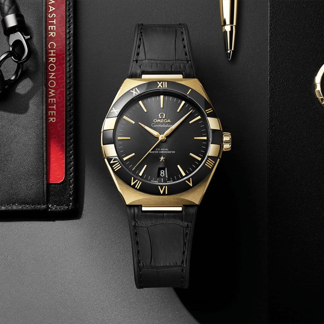 Omega Constellation Co-Axial Master Chronometer 41 mm, 18k Yellow Gold Watch 131.63.41.21.01.001 thumbnail 5