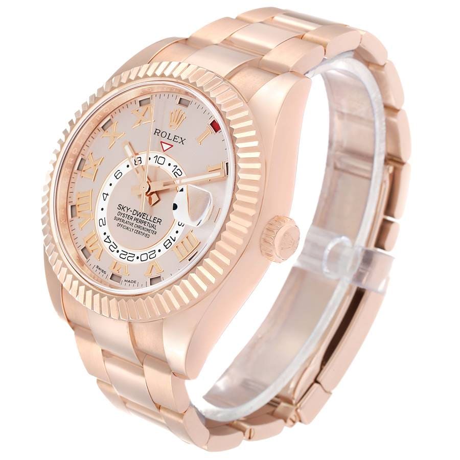 Rolex Sky-Dweller 18k Gold Automatic Mens Watch 326935 thumbnail 4