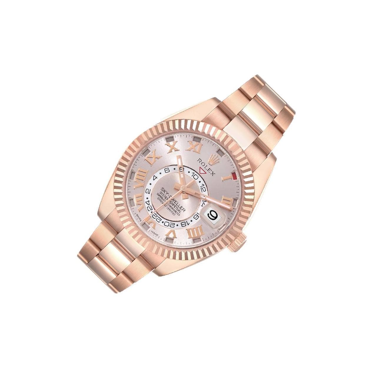 Rolex Sky-Dweller 18k Gold Automatic Mens Watch 326935 thumbnail 2