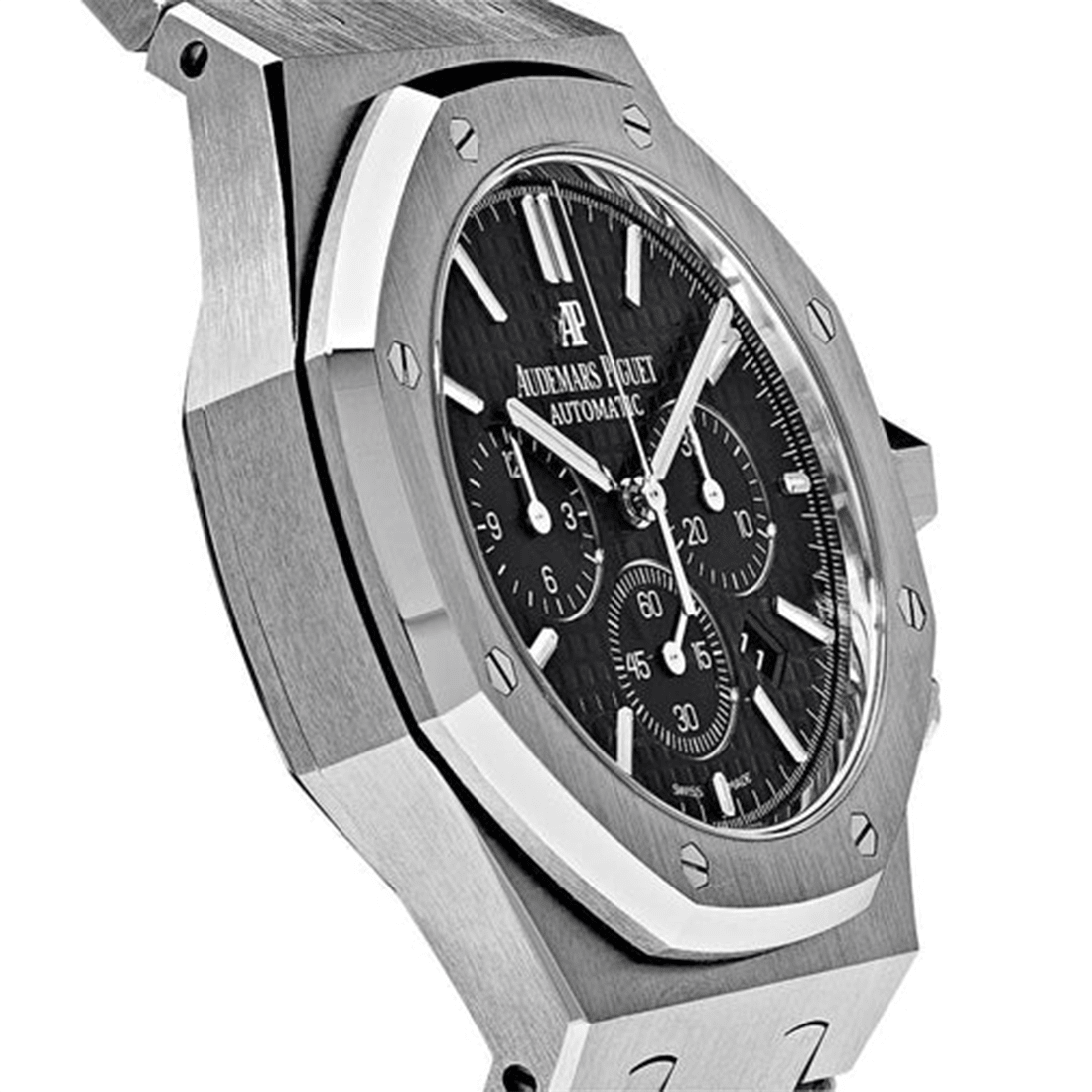 Audemars Piguet Royal Oak 26320ST.OO.1220ST.01 Chronograph Stainless Steel Black Dial Watch thumbnail 2