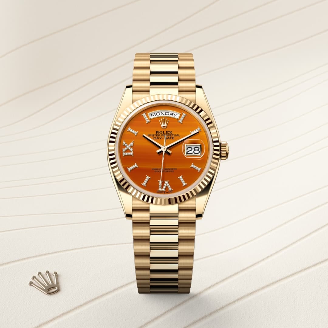 Rolex Day-Date 36 Oyster, Yellow Gold Watch M128238-0088 thumbnail 3