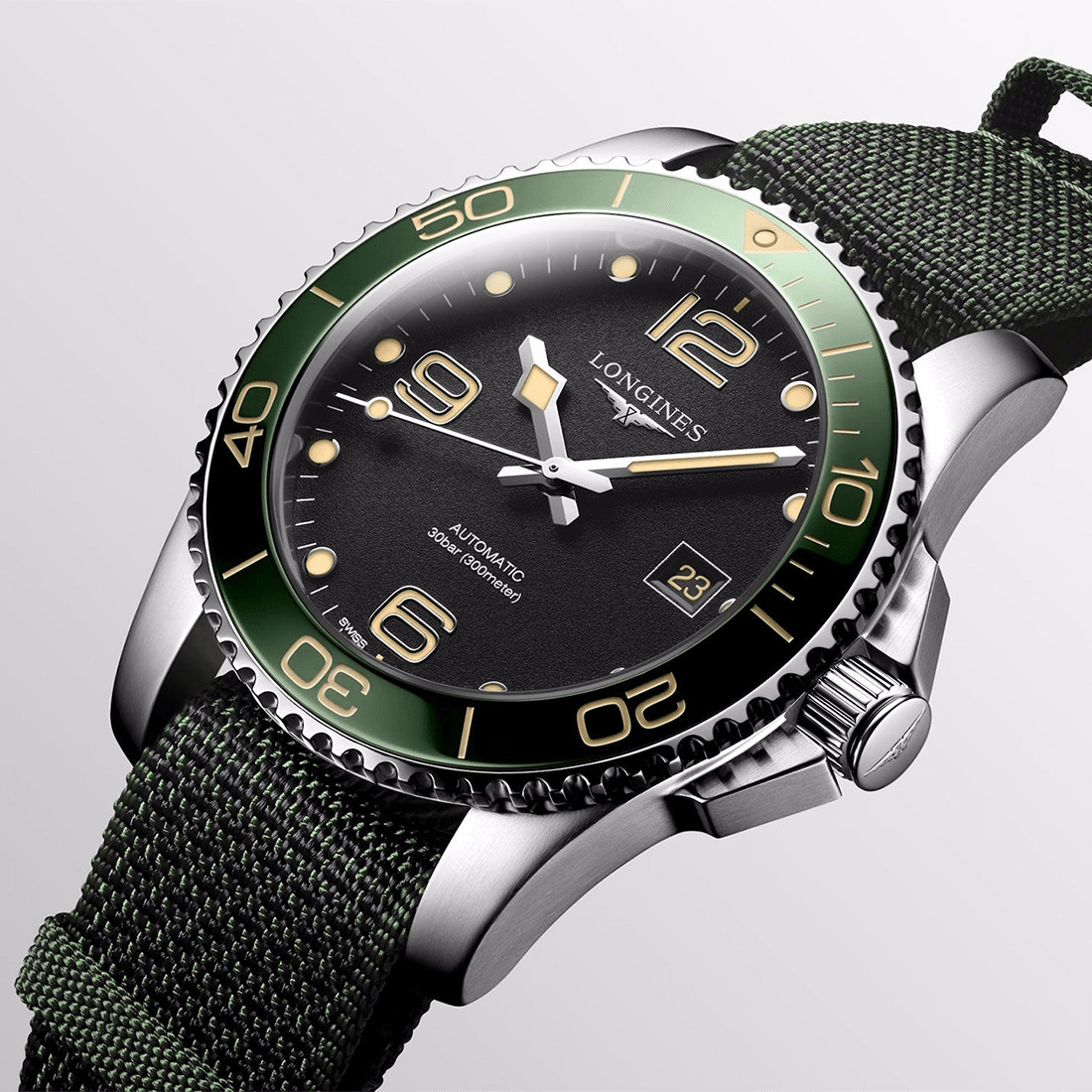 Longines HydroConquest Automatic Men Watch L3.781.4.05.2 thumbnail 3