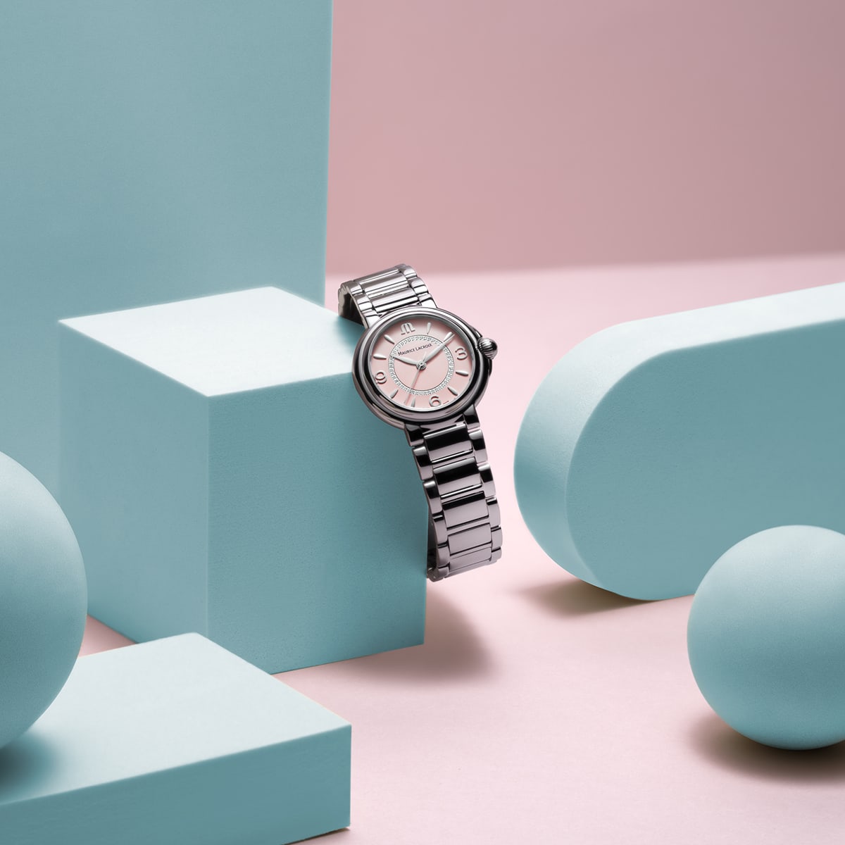 Maurice Lacroix  Fiaba Colours Edition Analog Watch for Women FA1104-SS002-F20-1 thumbnail 3