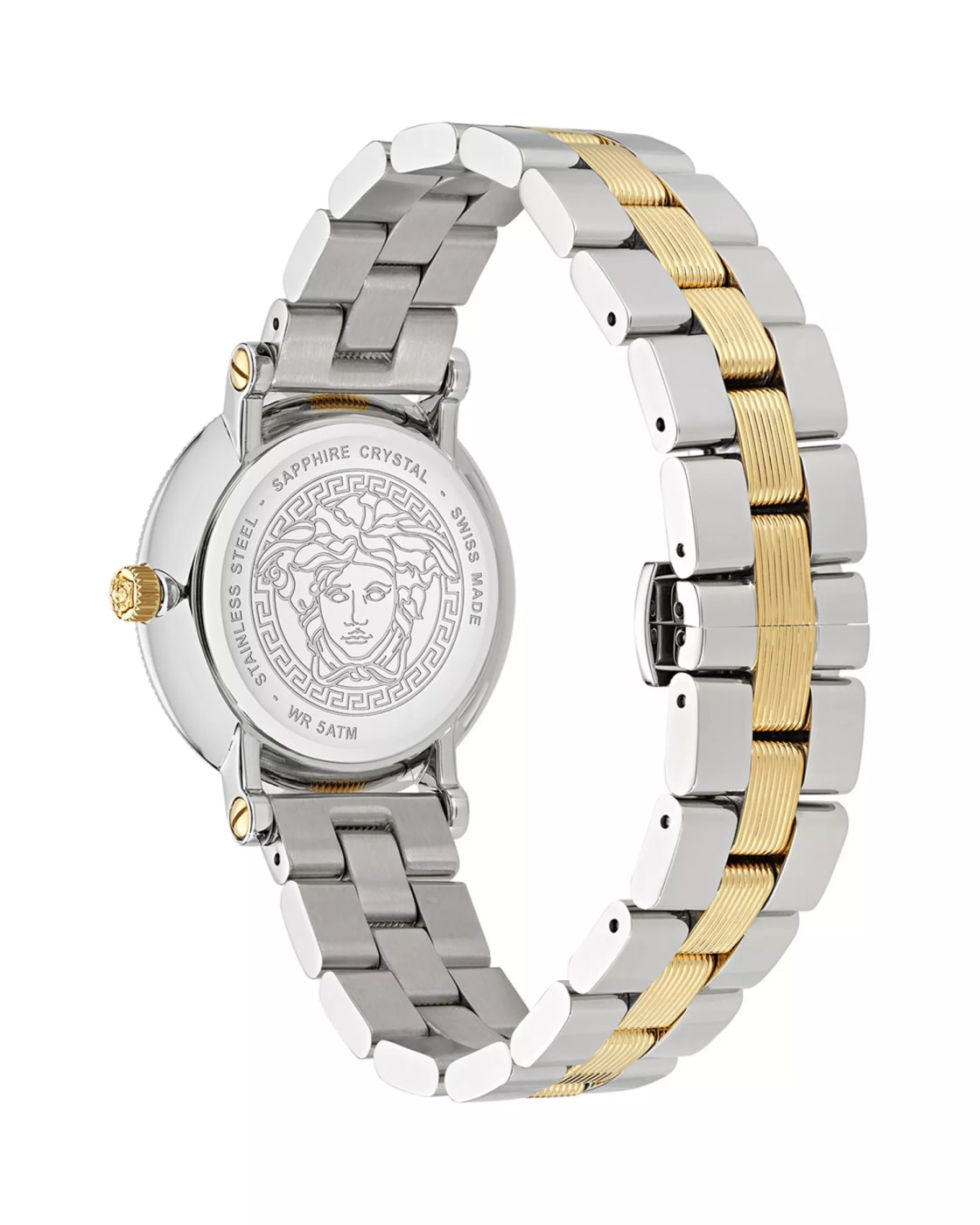 Versace Women Printed Dial and Stainless Steel Straps Analogue Watch VE7F00423 thumbnail 2