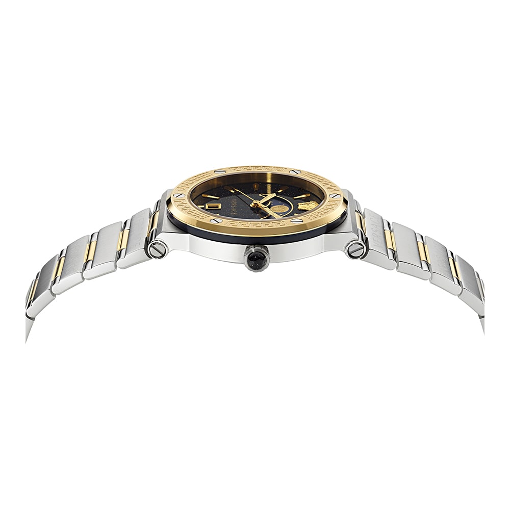 Versace Unisex Quartz Blue Dial Analog Stainless Steel Watch VE7G00223 thumbnail 2