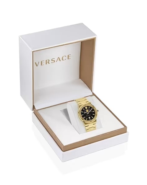 Versace Greca Logo Moonph Unisex Analog Watch VE7G00323 thumbnail 4