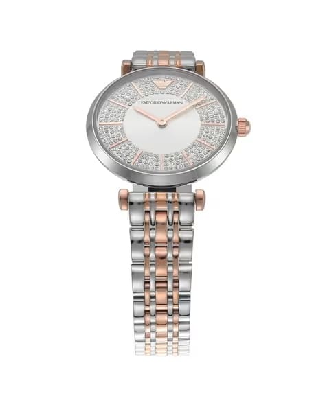 Emporio Armani Stainless Steel Analog Silver Dial Women Watch AR11537 thumbnail 2