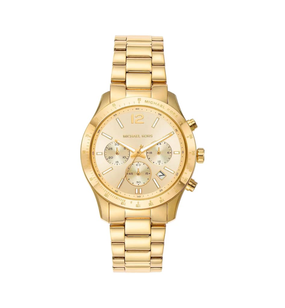 Michael Kors Oversized Berkley Gold-Tone Watch thumbnail 4