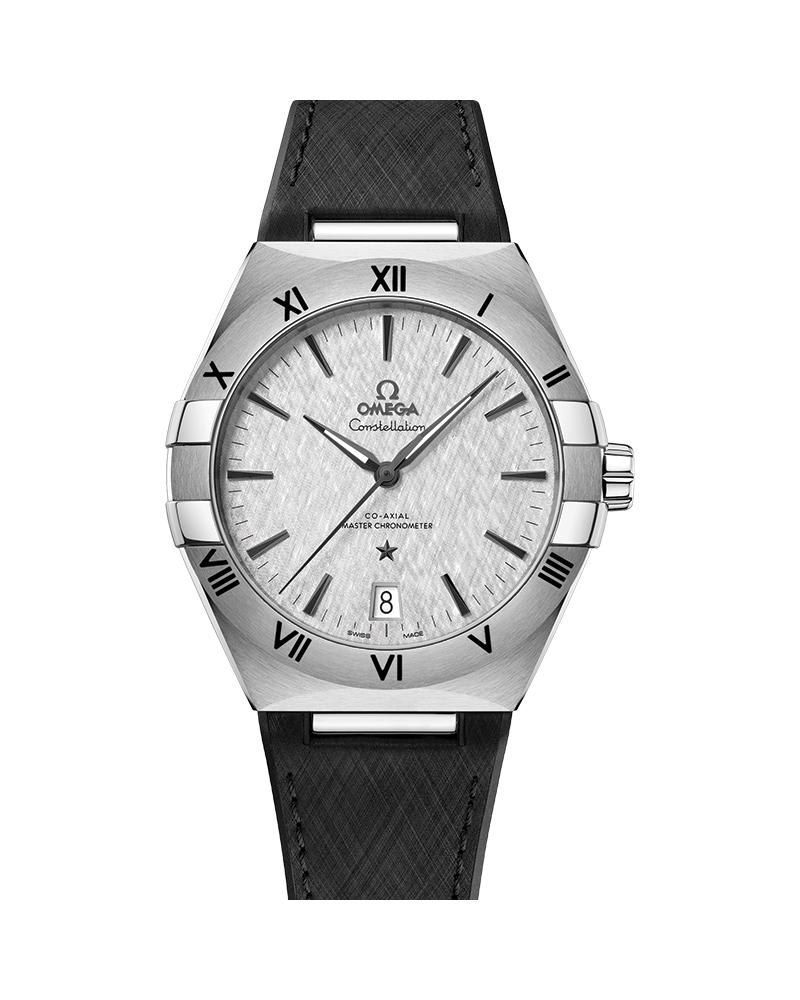 Omega Constellation Co-Axial Master Chronometer 41 mm Black Leather Strap Watch 131.12.41.21.06.001 thumbnail 3