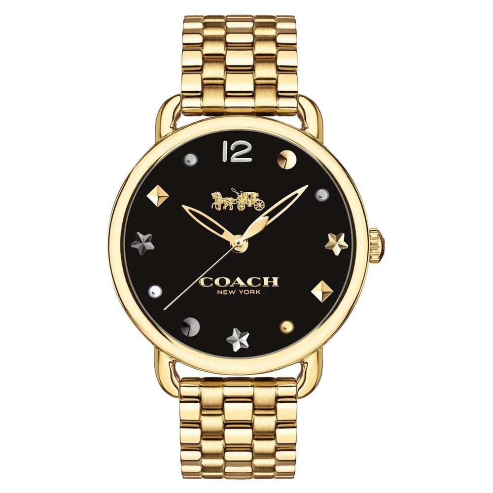 Coach Delancey Gold Tone Women's Watch