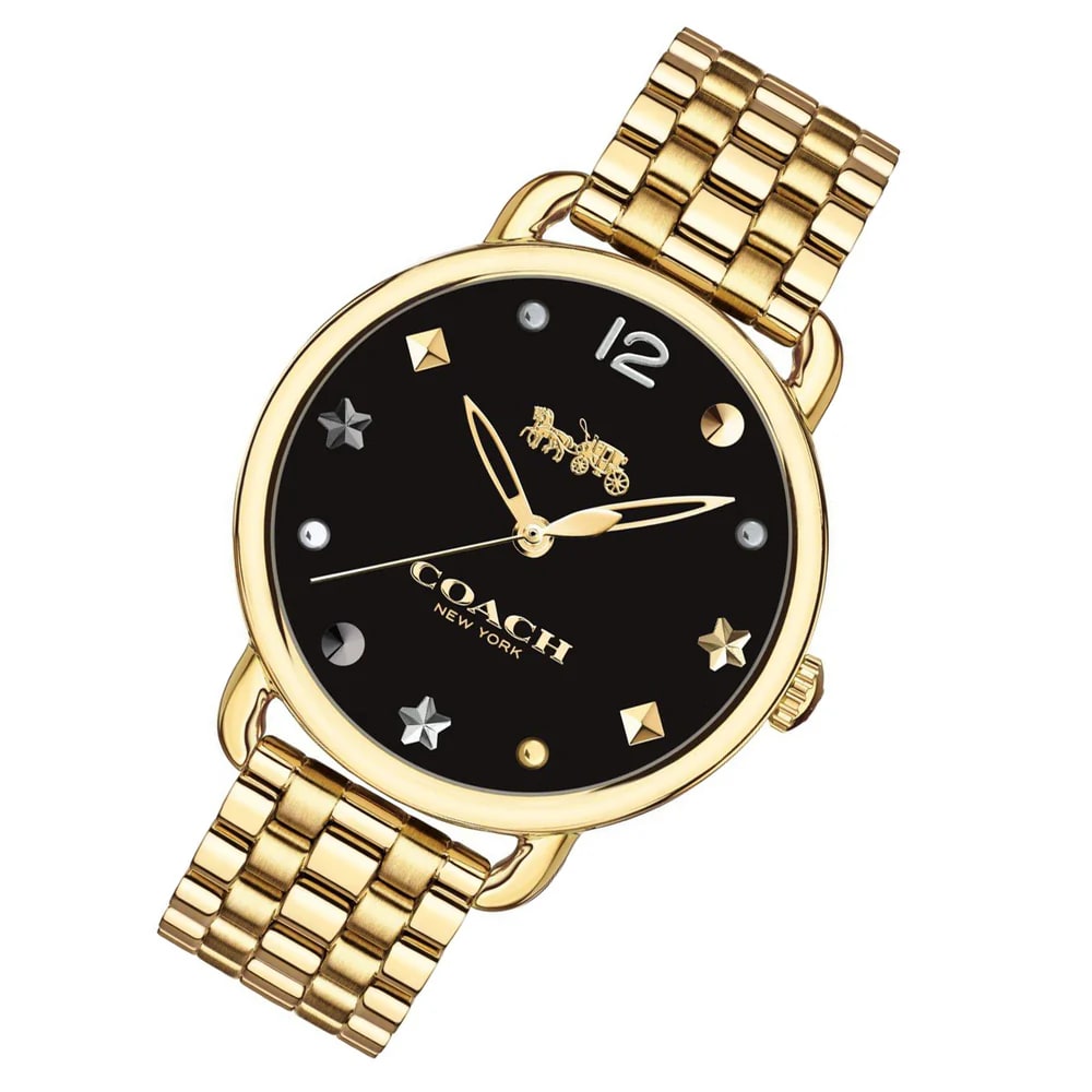 Coach Delancey Gold Tone Women's Watch thumbnail 4