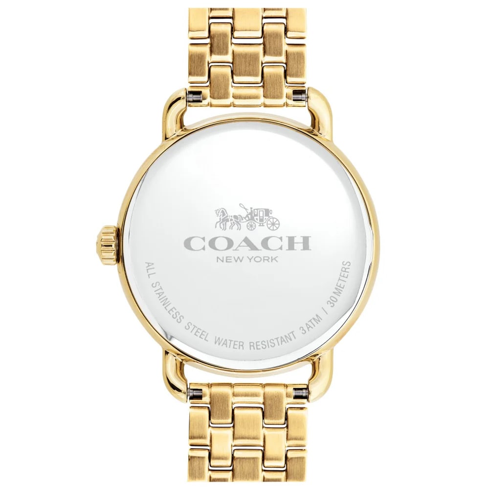 Coach Delancey Gold Tone Women's Watch thumbnail 6