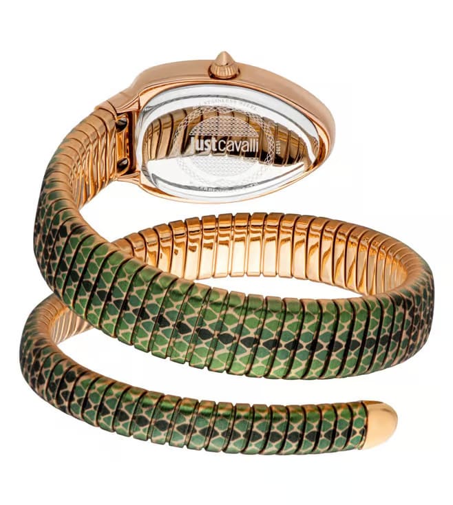 Just Cavalli Green Pelle Solo Watch for Women thumbnail 3