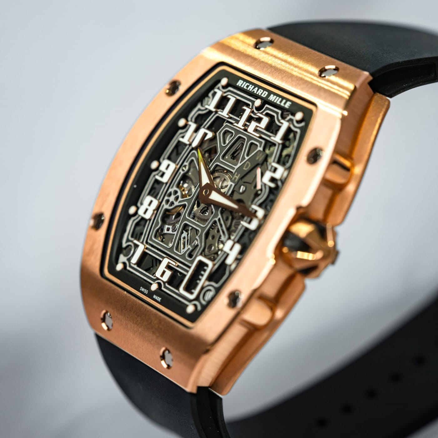 Richard Mille RM 67-01 Automatic Winding, 18 ct Rose gold, Extra Flat watch thumbnail 2