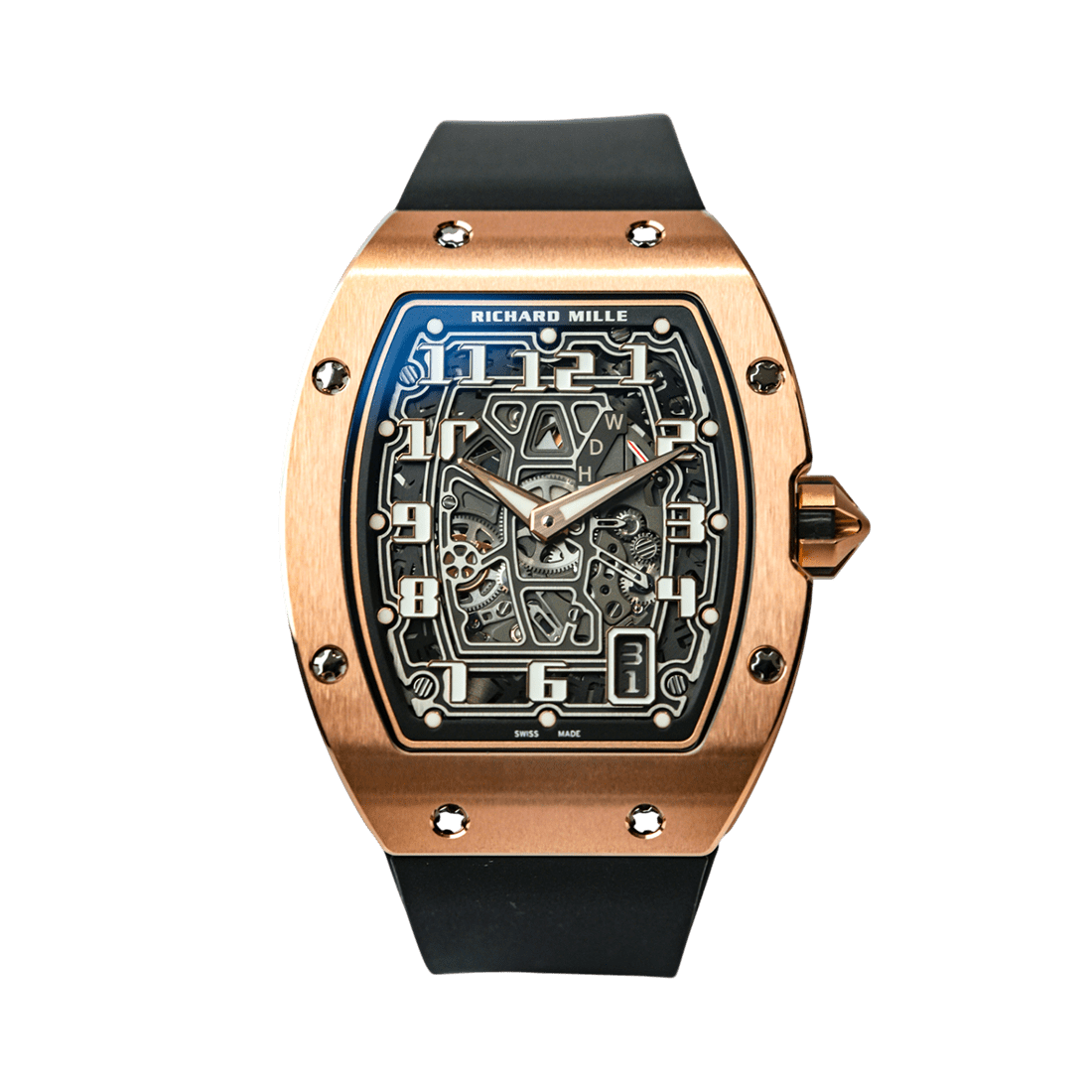 Richard Mille RM 67-01 Automatic Winding, 18 ct Rose gold, Extra Flat watch