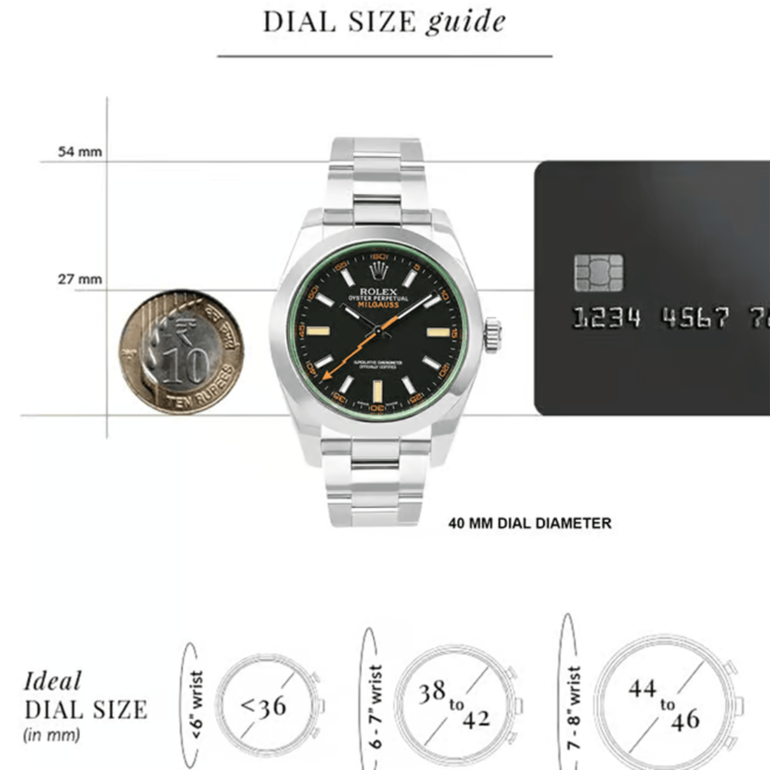 Rolex Milgauss Swiss Made Automatic Men Watch 116400GV thumbnail 4
