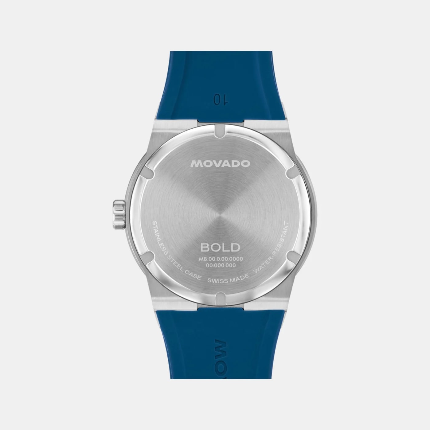Movado Bold Men Quartz Analog Silicone Watch 3601193 thumbnail 2