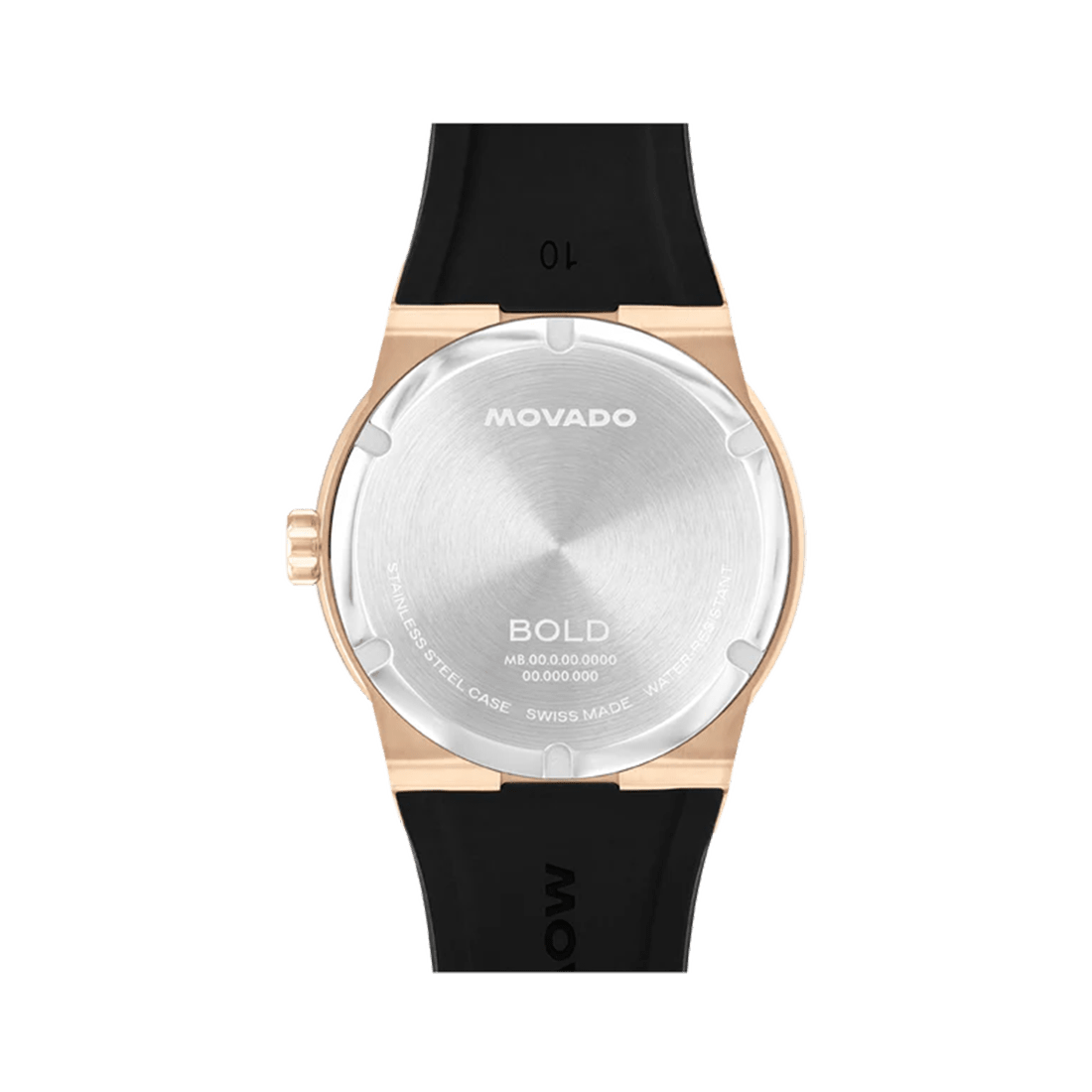 Movado Bold Men Quartz Analog Silicone Watch 3601296 thumbnail 2