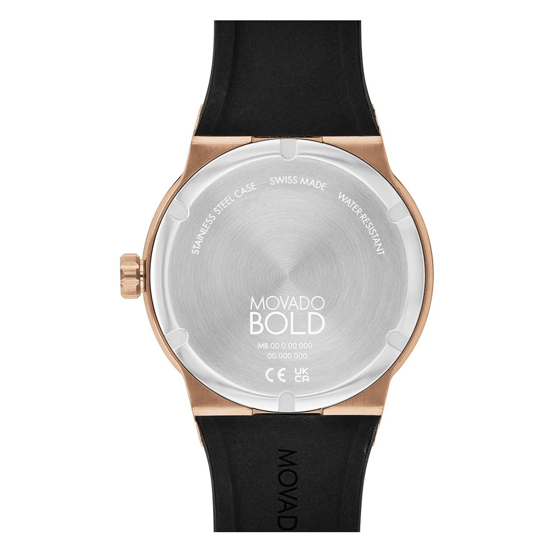 Movado Bold Men Quartz Analog Silicone Watch 3600851 thumbnail 2