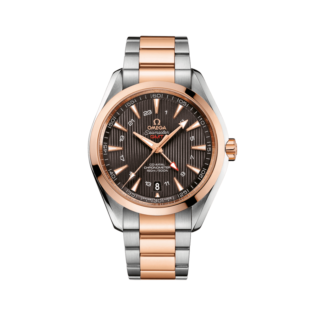 Omega Seamaster Aqua Terra 150M Two-Tone Stainless Steel with 18k Red Gold Watch 231.20.43.22.06.003