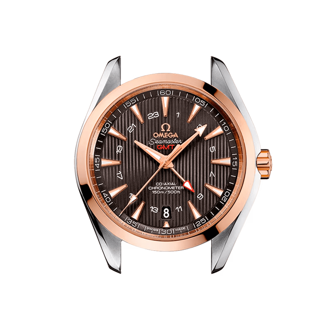 Omega Seamaster Aqua Terra 150M Two-Tone Stainless Steel with 18k Red Gold Watch 231.20.43.22.06.003 thumbnail 2