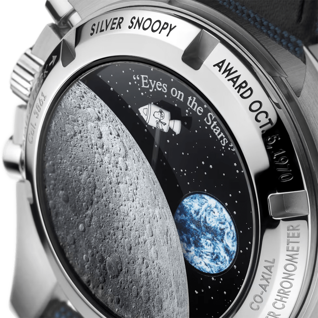 Omega Speedmaster "Silver Snoopy Award" 50th Anniversary Watch 310.32.42.50.02.001 thumbnail 4