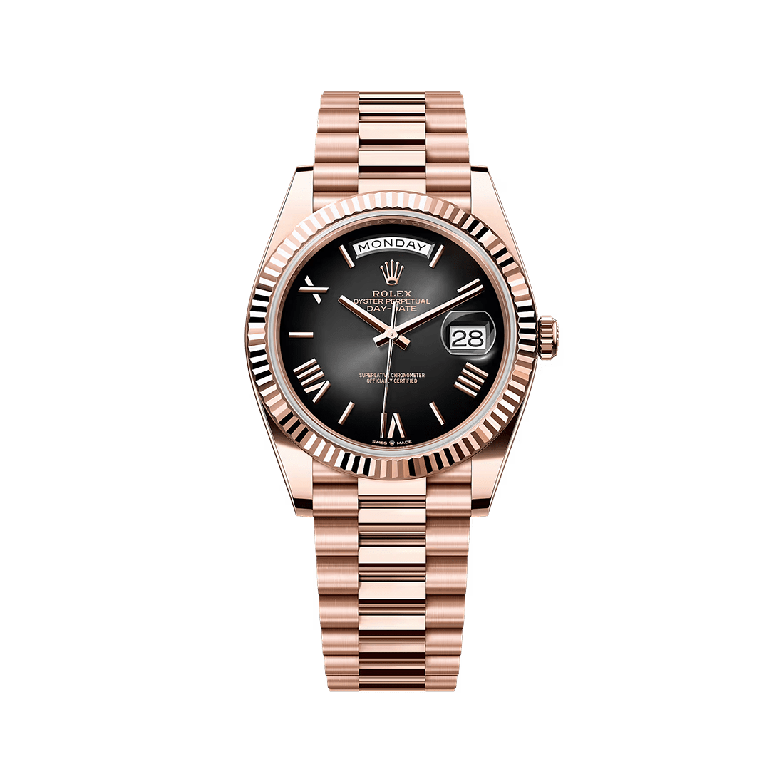 Rolex Day-Date 40 Oyster, Everose Gold Watch 228235-0055