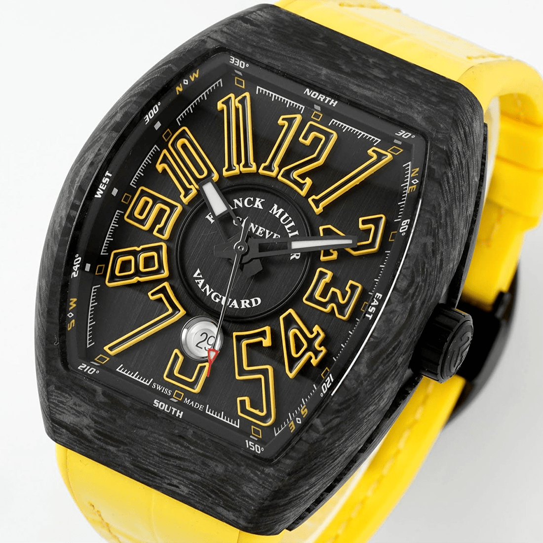 Franck Muller Vanguard Classic Carbon Watch V45SCCBNRCARBJA thumbnail 4