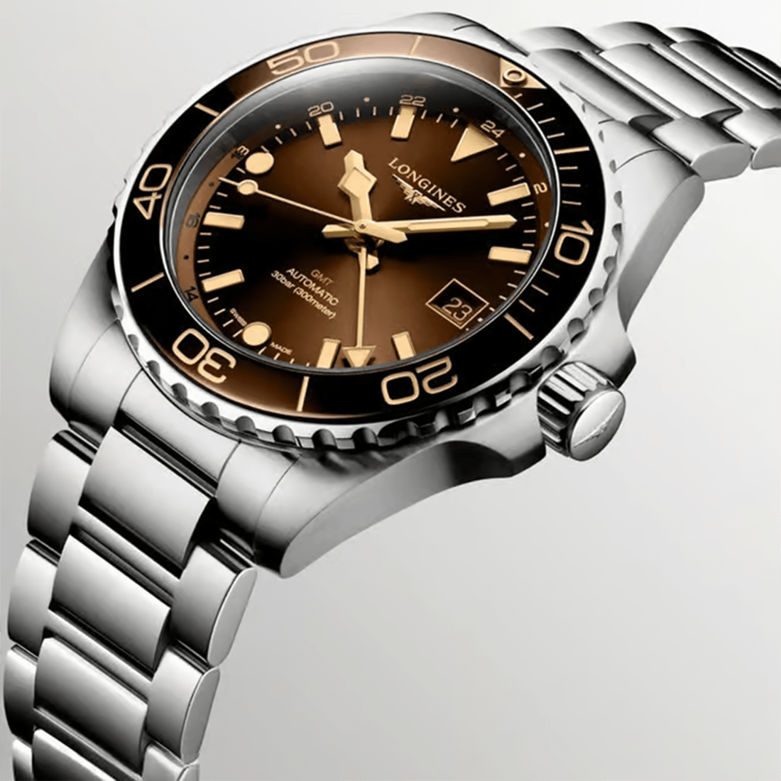 Longines HydroConquest GMT Mens Watch L3.790.4.66.6 thumbnail 4