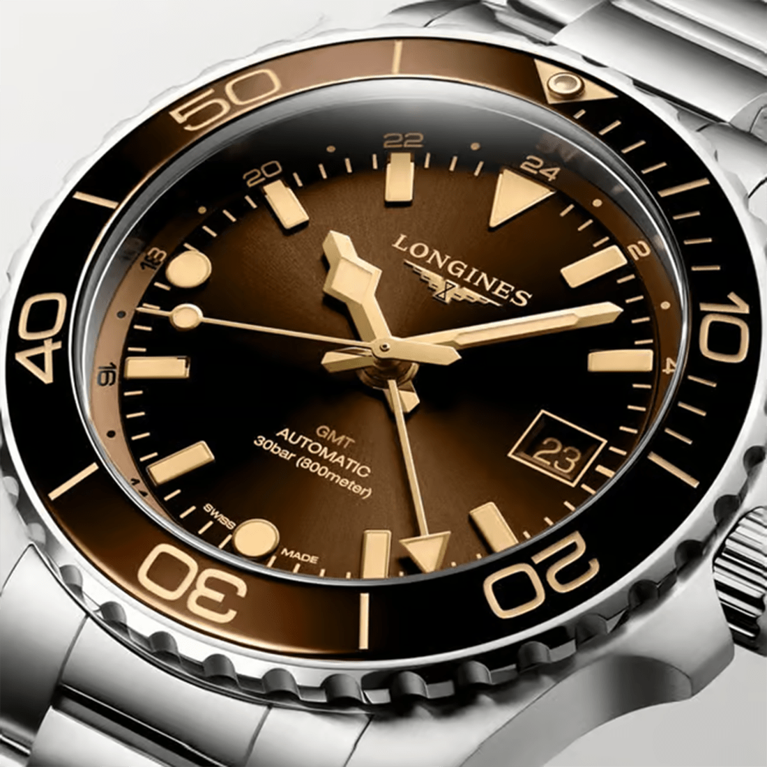 Longines HydroConquest GMT Mens Watch L3.790.4.66.6 thumbnail 5