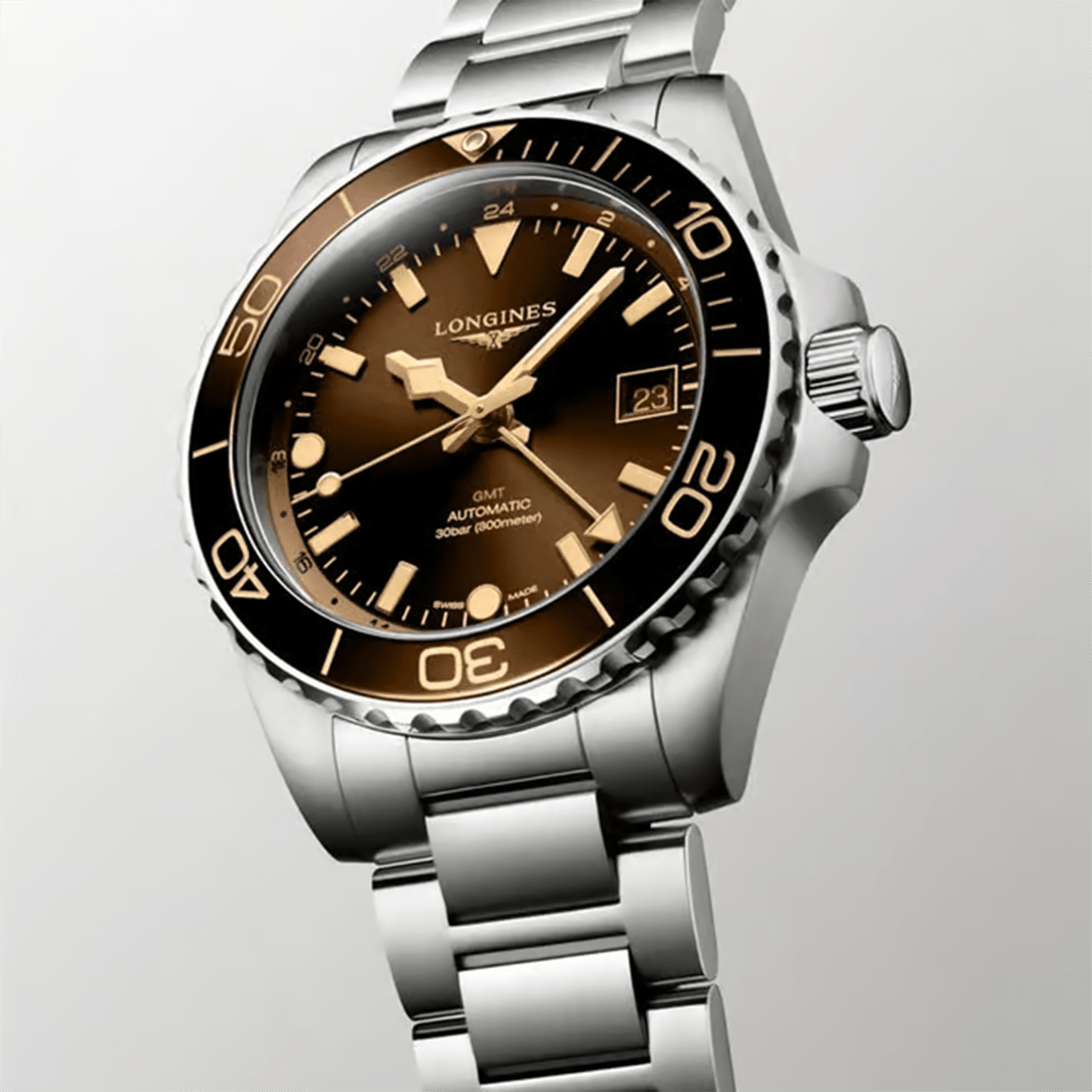 Longines HydroConquest GMT Mens Watch L3.790.4.66.6 thumbnail 2