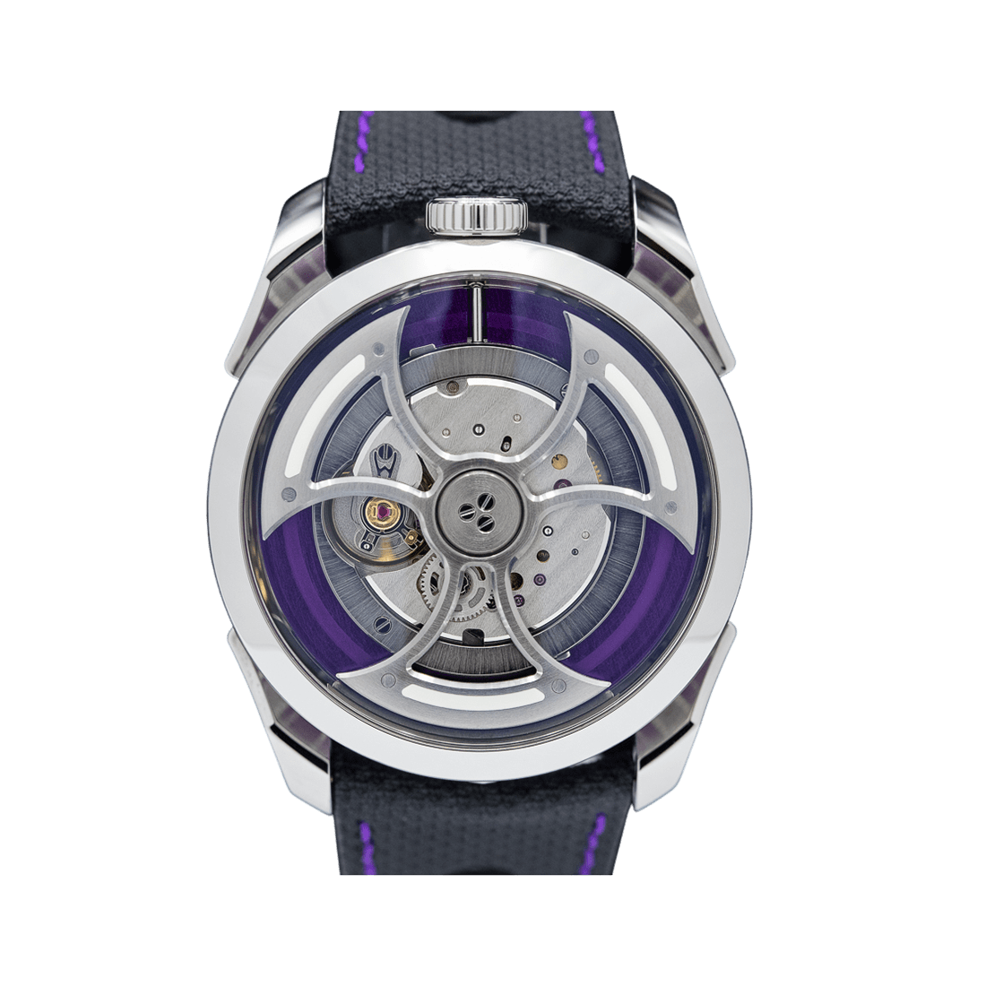 MB&F M.A.D.1S Purple Edition Swiss Automatic Avant-Garde Timepiece Watch