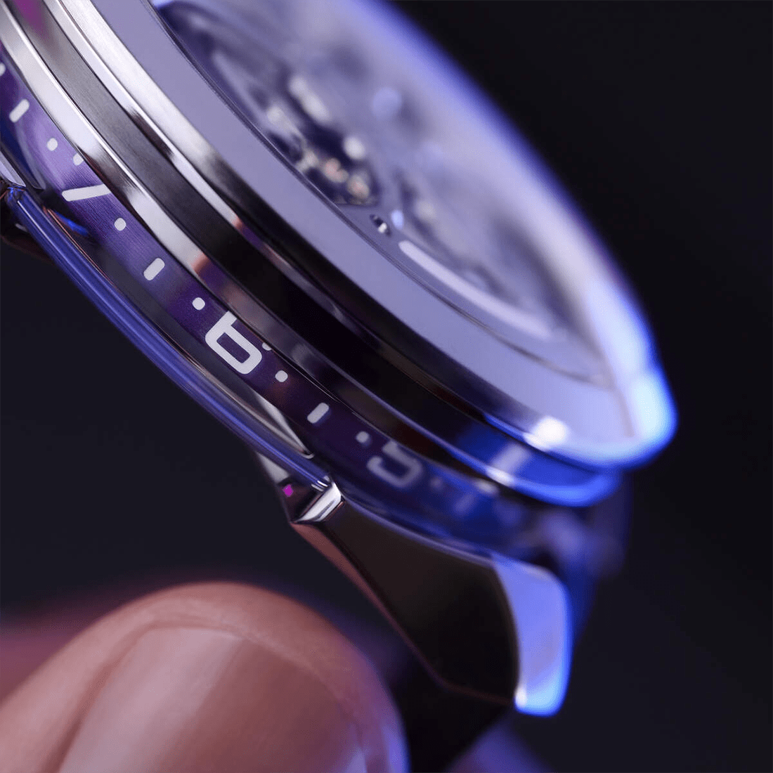MB&F M.A.D.1S Ice Blue Swiss Automatic Avant-Garde Timepiece Watch thumbnail 8