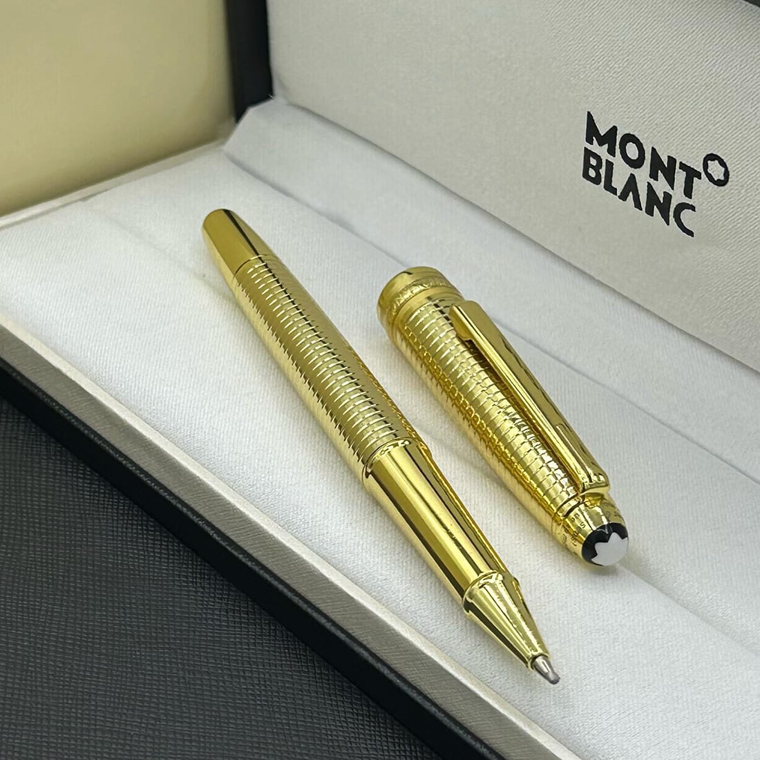 Mont Blanc Golden Premium Writing Pen