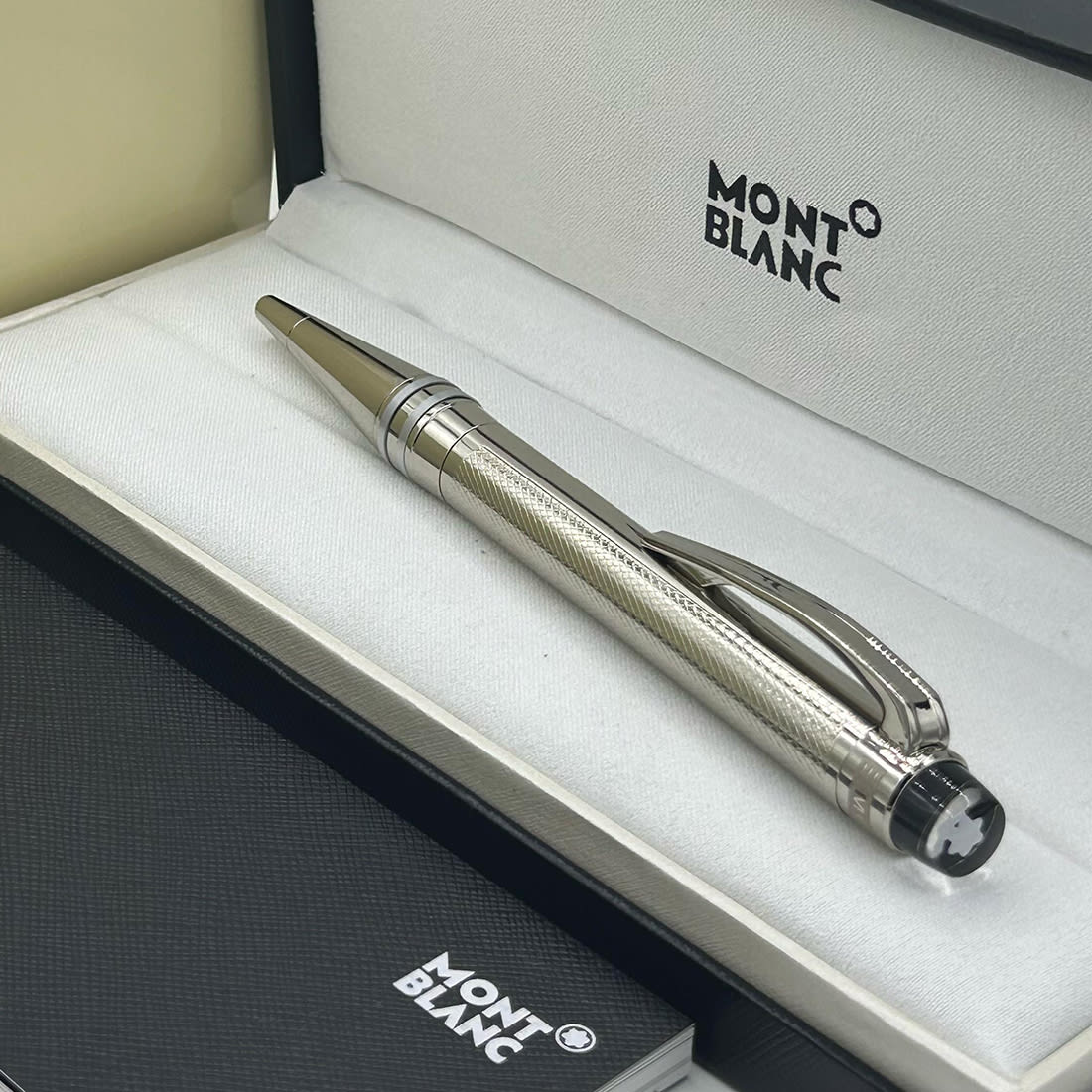 Mont Blanc Silver Premium Writing Pen